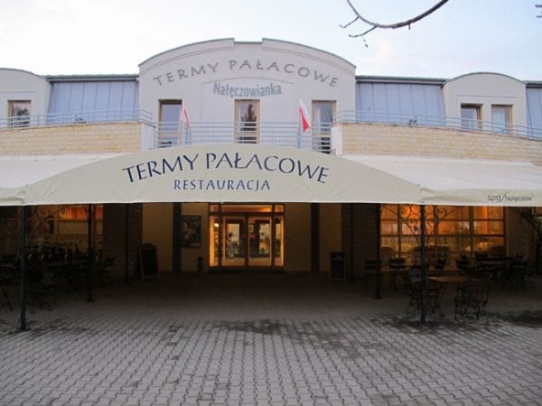 Termy Pałacowe w Parku Zdrojowym w Nałęczowie